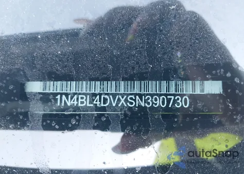 2025 Nissan Altima Sv из США, поврежденный, VIN 1N4BL4DVXSN390730